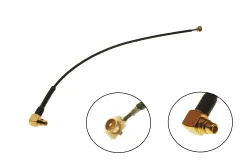 FPV Antennenadapter von MMCX auf UFL mit 90° Winkel ca. 10cm
