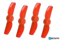 BetaFPV 2Blatt Propeller 31mm für 0,8mm Welle in rot