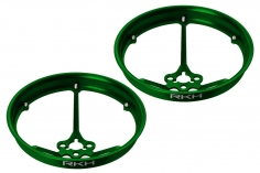 Rakonheli Propellerschützer aus Aluminium in grün 40mm für Rakonheli Tuning Rahmen für Blade Inductrix FPV Brushless