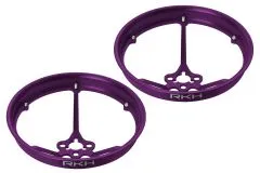 Rakonheli Propellerschützer aus Aluminium in violet 40mm für Rakonheli Tuning Rahmen für Blade Inductrix FPV Brushless