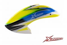 XLPower Ersatzteil Kabinenhaube in gelb/blau für XLPower 520 und 550