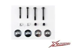 XLPower Ersatzteil Schraubenset für Blatthalter für XLPower 520 und 550