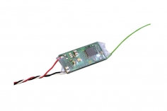 FUTABA Micro-Empfänger mit S.BUS R3206SBM 2,4GHz T-FHSS 6/18-Kanal T-FHSS 2,4GHz