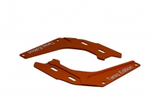 OXY Ersatzteil Motorhalterversteifung in orange für OXY3 Tareq Edition 2018