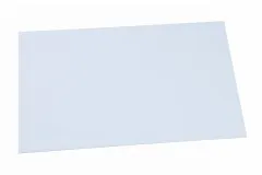 ABS Kunststoffplatte weiß 0,5mm 500x300mm