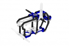 Rakonheli Hauptrahmen aus Carbon in blau für Blade Nano S2 / Nano S3