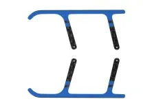 Rakonheli Landegestell Ersatzkufen aus Carbon in blau für Landegestell RKH01506 für Blade Nano CPX, Nano CPS, Nano S2 und Nano S3