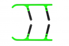 Rakonheli Landegestell Ersatzkufen aus Carbon in grün für Landegestell RKH01506 für Blade Nano CPX, Nano CPS, Nano S2 und Nano S3
