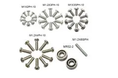 Rakonheli Schraubenset für Rakonheli Carbon Hauptrahmen für Blade Nano CPS, Nano S2 und Nano S3