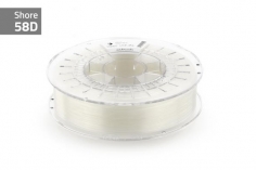 Extrudr Filament TPU (Thermoplastic Polyurethane) FLEX HARD in klar-transparent Ø 1,75mm 0,75Kilo