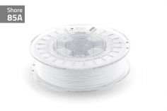 Extrudr Filament TPU (Thermoplastic Polyurethane) FLEX SOFT in weiß Ø 1,75mm 0,75Kilo