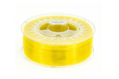Extrudr Filament PETG (Polyethylenterephthalat glykolmodifiziert) in transparent gelb Ø 1,75mm 1,1Kilo