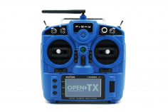 FrSky Taranis Sender X9 Lite in blau mit 4GB SD-Karte