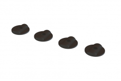 OXY Ersatzteil Heckrotorblatt Abstandhalter 1mm in schwarz für OXY5