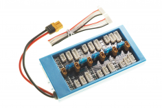 Paraboard mit Sicherungen V3 XH- XT30 mit XT60 Anschluss für die ISDT Ladegeräte