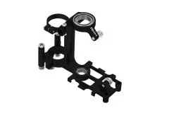 Rakonheli Hauptrahmen aus Aluminium in schwarz für Blade 70S