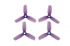 HQ Durable Cinewhoop Propeller Duct-3 in violett aus Poly Carbonate je 2 Stück CW und CCW