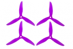 DalProp FPV Race Propeller CYCLONE POPO Quick Swap T5043C 5x4,3x3 in violett transparent