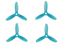 Gemfan FPV Race Propeller WINDANCER 3028 3x2,8x3 in blau transparent