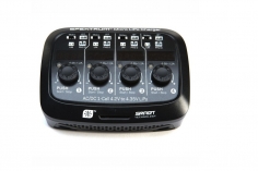 Spektrum Smart Micro LiPo Ladegerät für 1S 4Fach AC 230V / DC 11-15V