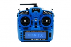 FrSky Taranis X9D plus 2019 EU/LBT Senderset Sky Blue mit SD-Karte, ohne Akku in Mode 2