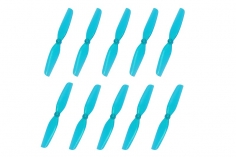 HQ Micro Propeller 65MM mit 1,5mm Welle aus Poly Carbonate in blau je 5xCW und 5xCCW