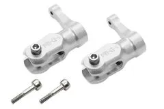 Rakonheli Hauptblatthalter Set CNC Aluminium silber für Blade Fusion 180