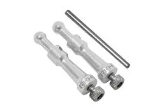 Rakonheli Kabinehaubenhalter Aluminium in silber für Blade Fusion 180