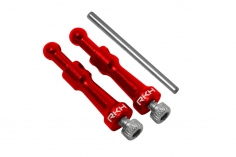 Rakonheli Kabinehaubenhalter Aluminium in rot für Blade Fusion 180