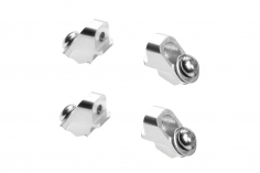 Rakonheli Landegestellhalterung aus Aluminium in silber für Blade Fusion 180