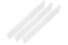 Rakonheli 3Blatt Hauptrotorblätter in weiß 155mm für den Blade 150 S