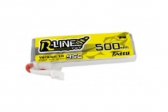 Tattu R-Line LiPo Akku 500mAh 3,7V 1S1P 95C mit JST-PHR