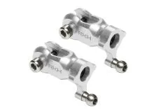 Rakonheli Heckrotorblatthalter Set aus Aluminium in silber für Blade Fusion 180