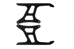 Rakonheli Landegestellseitenteile aus Carbon für mCPS737 für Blade mCP S