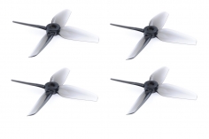 HQ Durable Prop Propeller 2,9x2,9x4 aus Poly Carbonate in grau transparent je 2CW+2CCW