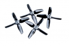 HQ Durable Propeller T2x2x4 mit 1.9/1.4/1.9mm Welle aus Poly Carbonate in schwarz je 2xCW+ 2xCCW