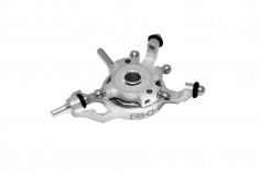 Rakonheli Taumelscheibe für 3Blatt oder 4 Blattkopf aus Aluminium in silber für Blade mCPX BL2