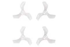 BetaFPV Gemfan 40mm 3Blatt Whoop Propeller mit 1,5mm Welle in weiß für Meteor75