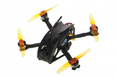 GOFLY RC FPV Racing Drone 2,5 Zoll Scorpion 120 Toothpick in schwarz für FrSky