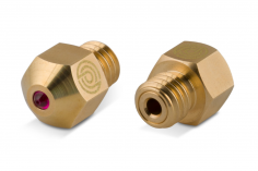 Premium Ruby Messing Nozzle (Rubindüse) MK8 / M6 1Stück 0,4mm