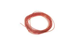 Silikonkabel kupfer 0,50mm rot 5Meter