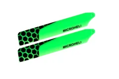 Microheli Kunststoff Hauptrotorblätter in grün 85mm für Blade Nano CP, Nano CPX, Nano CPS, Nano S2 und Nano S3
