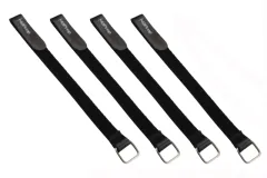 HQ Prop Akkuklettband 20mm breit 160mm lang mit Metal Schlaufe 4Stück