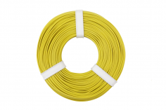 Kupferschalt Kabel 0,25 mm² 10m in gelb