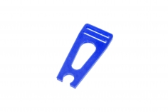 Blattcaddy aus TPU in blau für Blade Fusion 180
