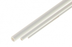 Kunststoffrohr aus ASA AussenØ 6,0mm x InnenØ 4,0mm in weiß 1 Meter