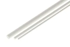 Kunststoffstab rund aus ASA Ø 3,5mm weiß 1 Meter