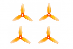 T-Motor Dreiblatt Propeller T3140 aus Poly Carbonat in orange transparent 3,1x4x3 2cw und 2ccw
