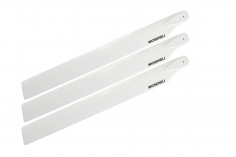 Microheli 3 Blatt Hauptrotorblätter in weiß für Blade 230S und 230S V2