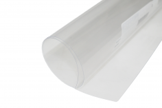 Kunststofffolie glanz transparent ca. 195x320x0,25mm 